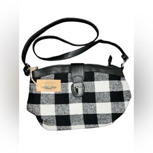 NWT Woodland Creek Plaid Shoulder bag crossbody bag